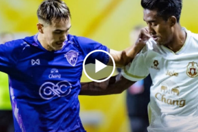 ไฮไลท์ฟุตบอลไทยลีก ลำพูน วอริเออร์ 2-2 อุทัยธานี เอฟซี 23/11/2025