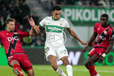 ไฮไลท์ฟุตบอล ลาลีกา เอลเช่ 4-0 ราโย่ บาเยกาโน่ 21/12/2025