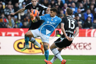 ไฮไลท์ฟุตบอล กัลโช่ เซเรียอา อูดิเนเซ่ 1-0 นาโปลี 14/12/2025