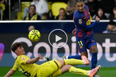 ไฮไลท์ฟุตบอล ลาลีกา บียาร์เรอัล 0-2 บาร์เซโลน่า 21/12/2025